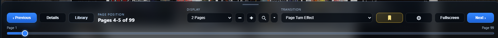 Reader overlay controls preview